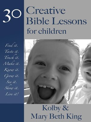 cover image of Creative Bible Lessons for Children